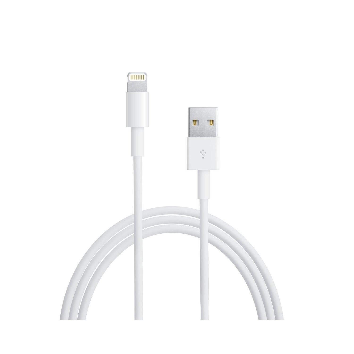 Apple MFi Certified USB A to Lightning Cable 9.8ft (3M) - Fast Charging & Data Sync for iPhone/iPad - White (11123) - Perfect for Home, Office & Travel Use