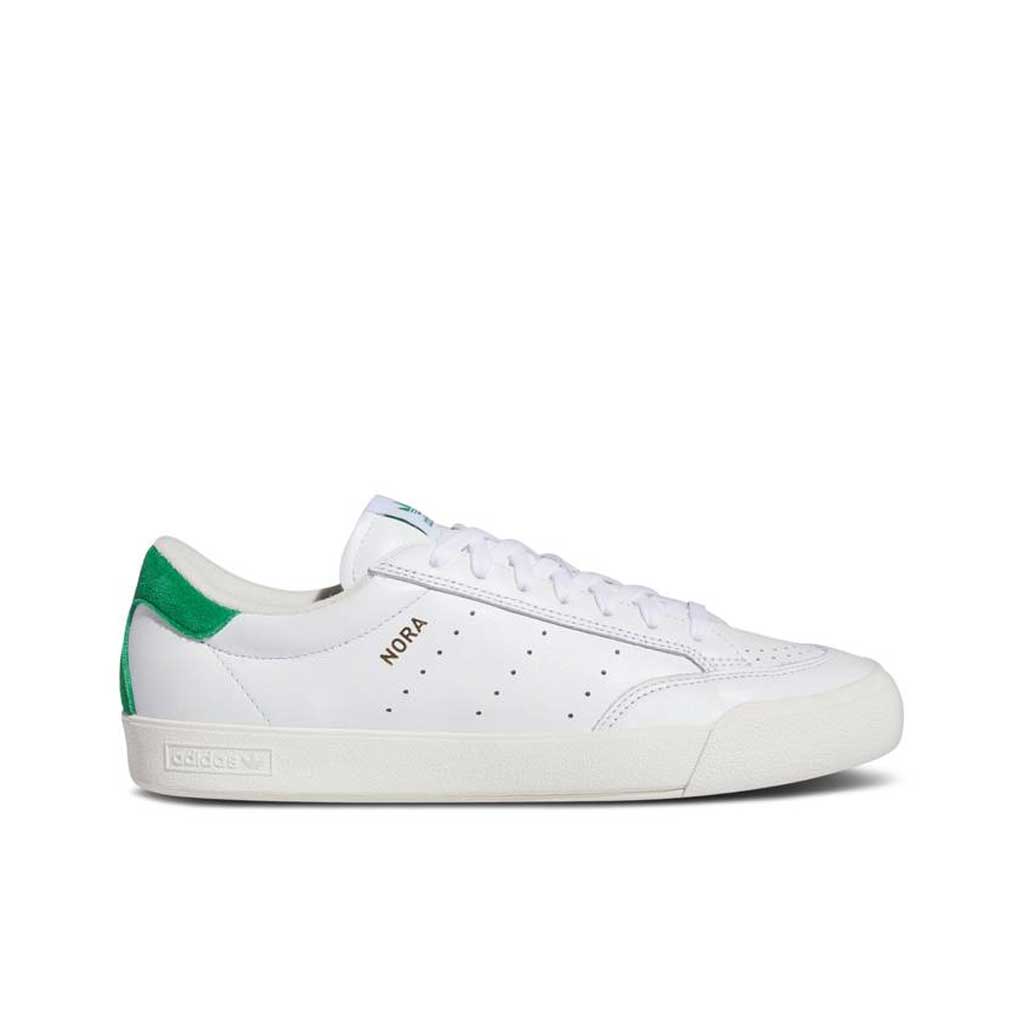 Adidas Nora Women's Running Shoes - Cloud White/Chalk White | Lightweight & Comfortable for Jogging, Gym Workouts & Daily Wear