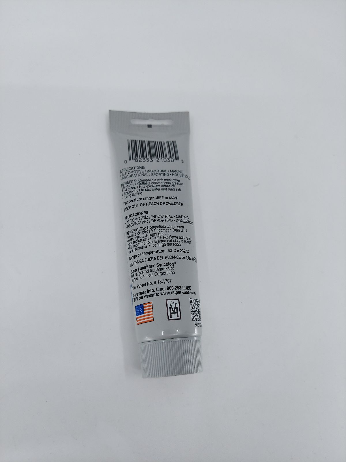 Super Lube Multi-Purpose Synthetic Grease with PTFE - High Performance Lubricant for Automotive, Industrial & Household Use - Ideal for Bearings, Gears, Tools & Machinery Maintenance