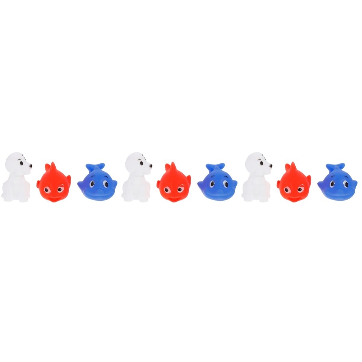 UPKOCH 9-Piece Bath Toys Set - Floating Animal Bathroom Toys for Kids, Fun Bathtub Water Play Toys for Toddlers, Perfect for Bathtime Fun, Pool Parties & Sensory Play