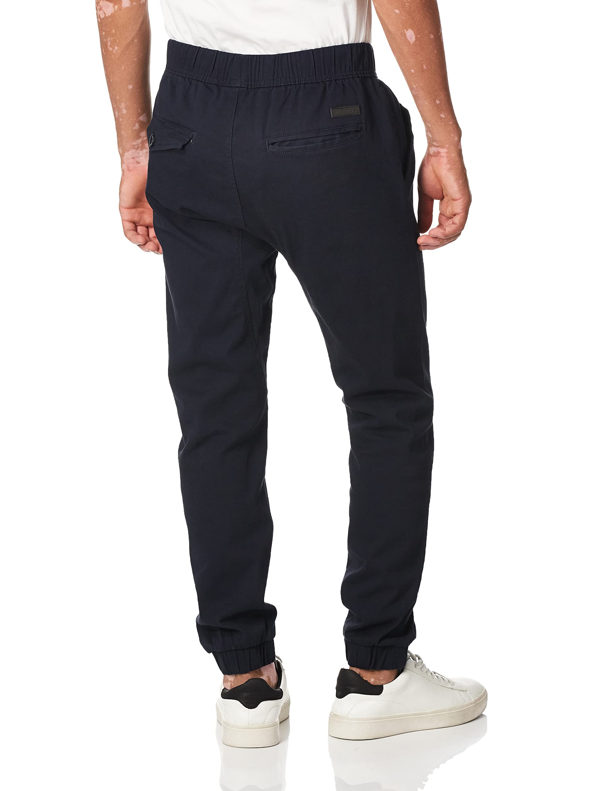WT02 Men's Twill Jogger Pants - Comfortable Casual Sweatpants for Running, Workout & Lounge | Stretchy Athletic Tapered Trousers with Pockets