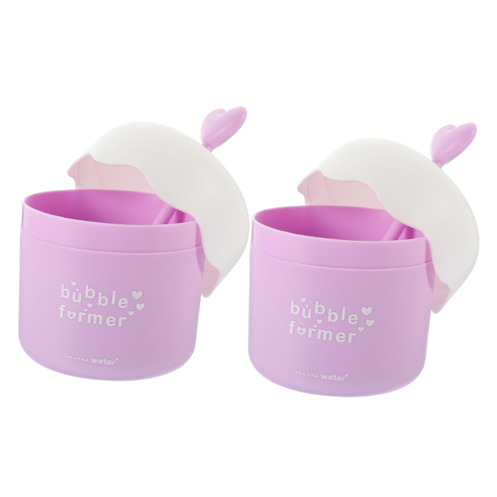 DOITOOL 2 Pack Portable Facial Foam Bubble Maker Cup - Macaron Color Press Foam Dispenser for Gentle Face Wash | Perfect for Daily Skincare Routine & Travel Essentials