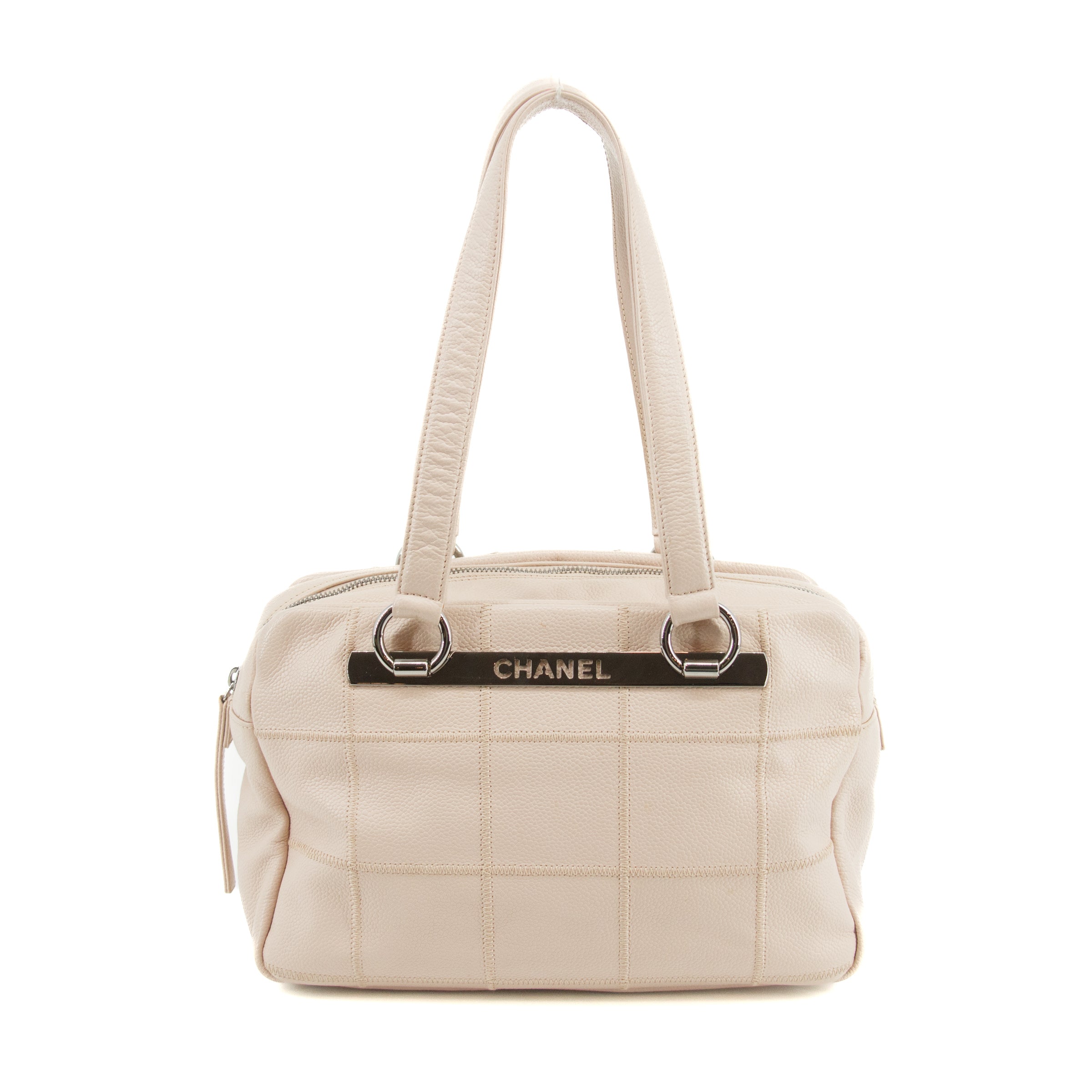 Chanel CC Pink Caviar Chocolate Bar Bag #3026 - Luxury Designer Crossbody Bag for Women, Perfect for Parties, Dates & Special Occasions