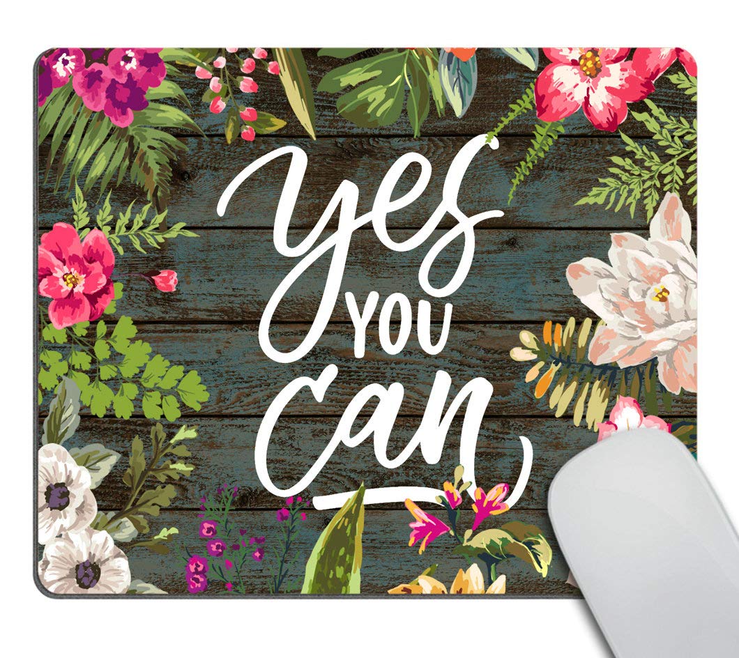 Custom Smooffly Gaming Mouse Pad with Motivational Quote - Non-Slip Large Extended Mousepad for PC, Laptop, Office & Gaming Setup - Perfect for Work, Gaming & Home Office Inspiration