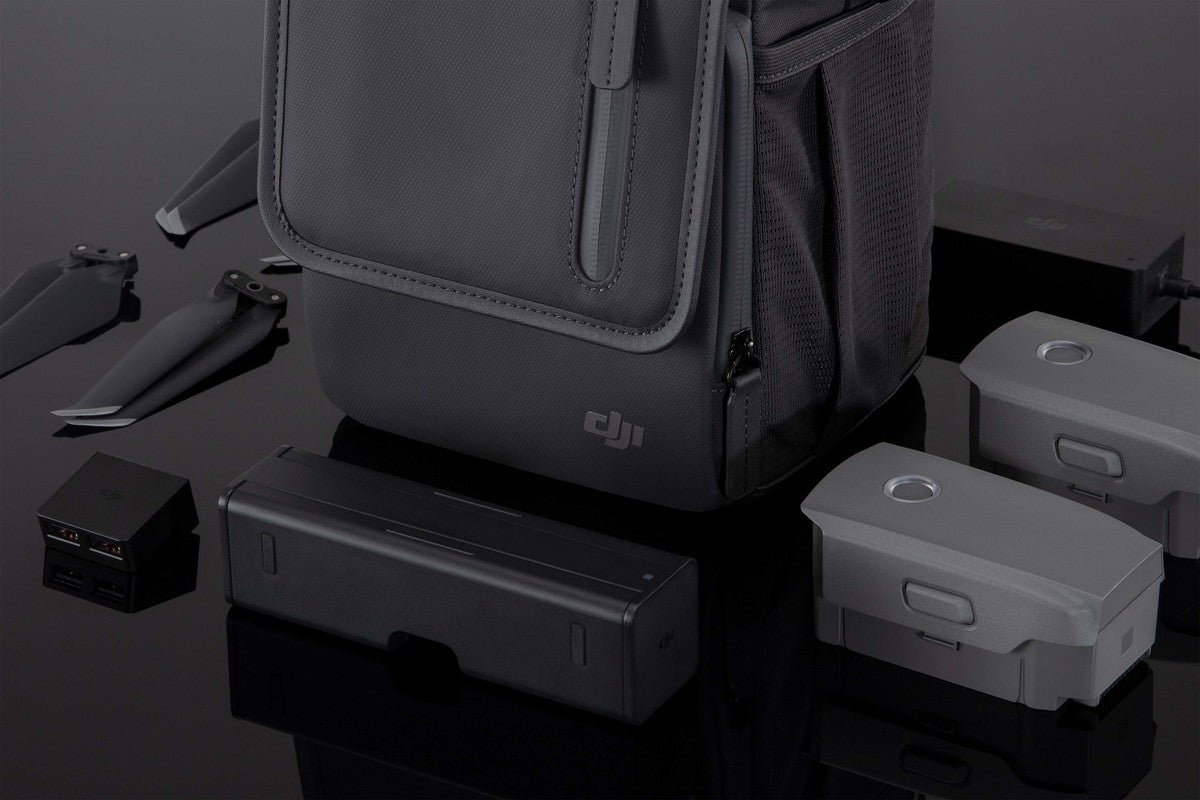 DJI Mavic 2 Fly More Kit - Extra Batteries, Charger & Carrying Case for Extended Aerial Photography - Perfect for Travel, Outdoor Adventures & Professional Drone Videography