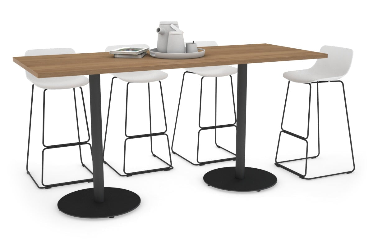 Sapphire Disc Base Counter Table - 1800L x 800W Modern Bar Table for Kitchen, Restaurant & Commercial Use