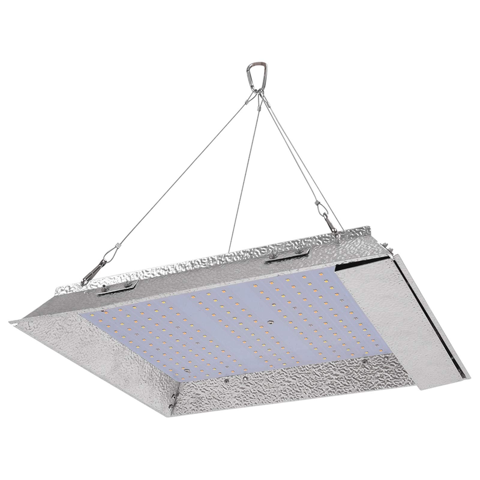 600W LED Grow Light Full Spectrum Indoor Plant Growing Tent Kit 2'x2' - Complete Hydroponic System for Veg & Flowering Plants (Silver) - Perfect for Home Gardening, Indoor Farming & Greenhouse Cultivation