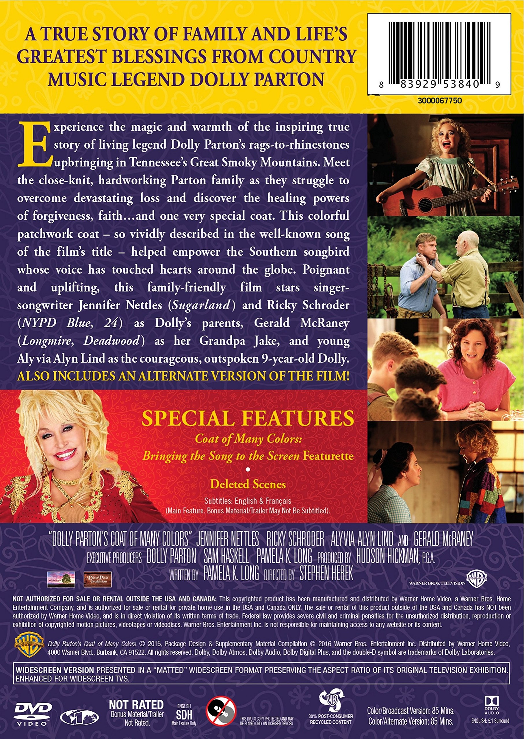 Colorful Coat DVD - Classic Family Movie for Kids & Adults | Perfect for Holiday Gifts, Movie Nights & Family Entertainment