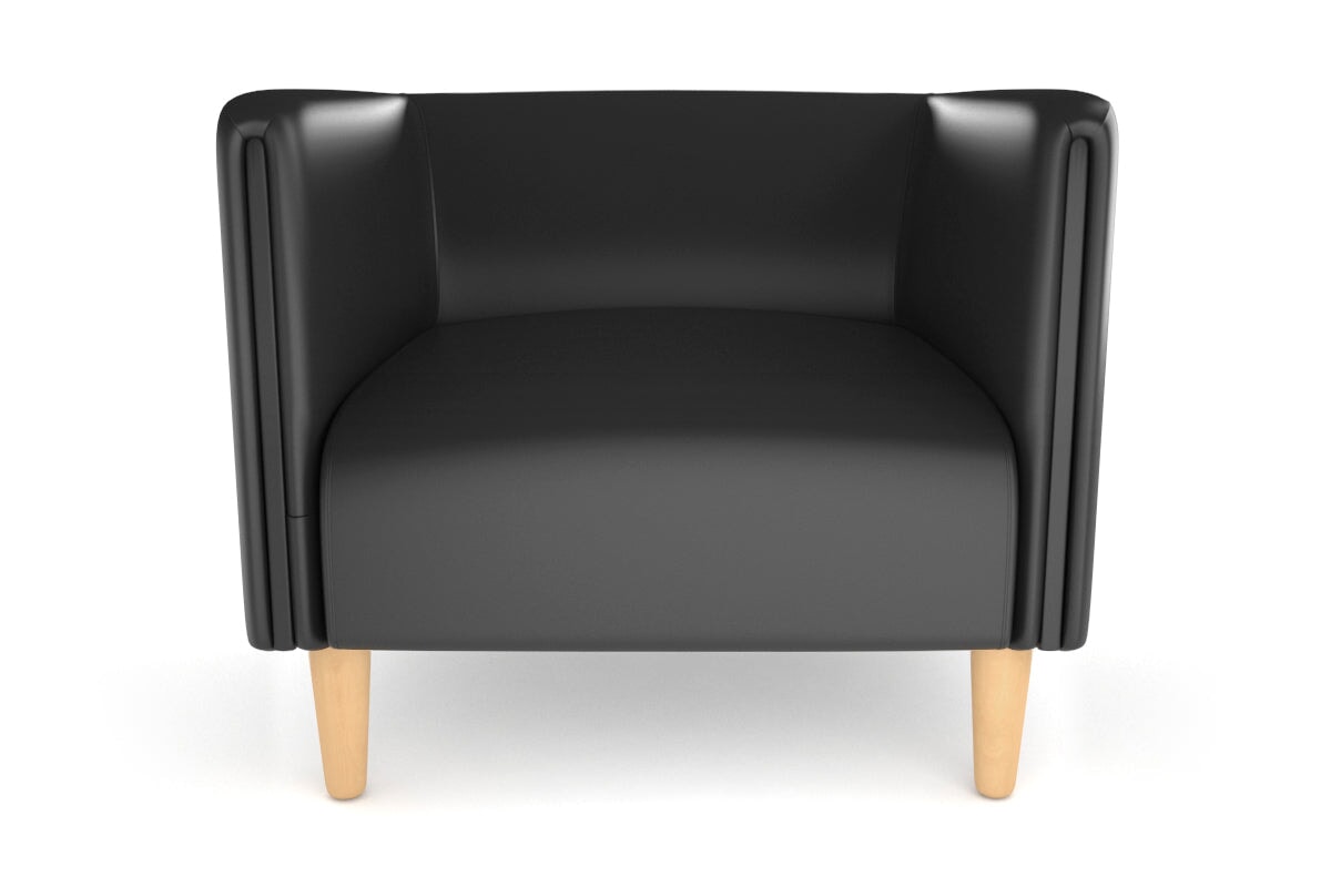 Drej 2.0 Lounge Chair with Square Arms - Modern Single Seater Sofa for Living Room, Bedroom or Office