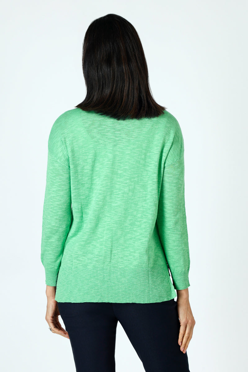 Stylish Metric Pullover Seam Sweater with Pocket - Cozy Knit Sweater for Women & Men - Perfect for Fall, Winter & Casual Outings