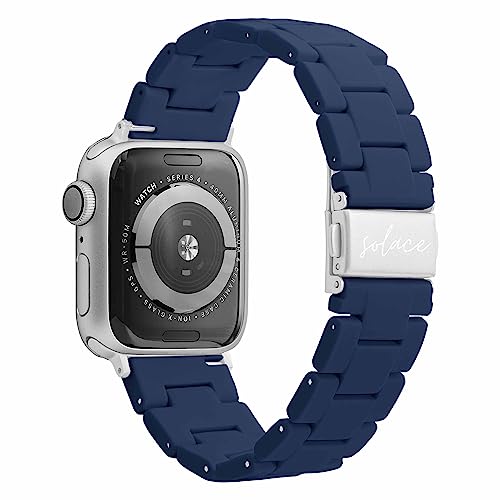 French Navy/Silver Hardware