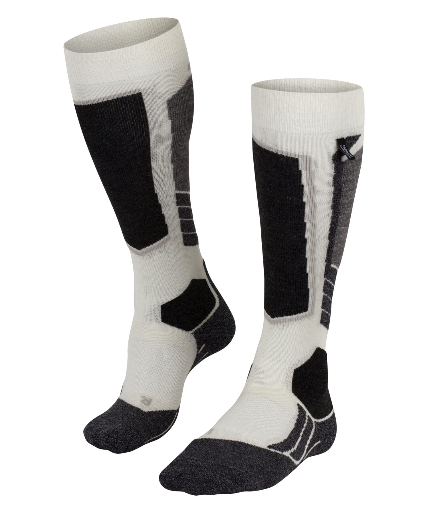 FALKE Women's SK2 Intermediate Merino Wool Cashmere Ski Socks - Warm Thermal Winter Socks for Skiing, Snowboarding & Outdoor Activities (1 Pair)