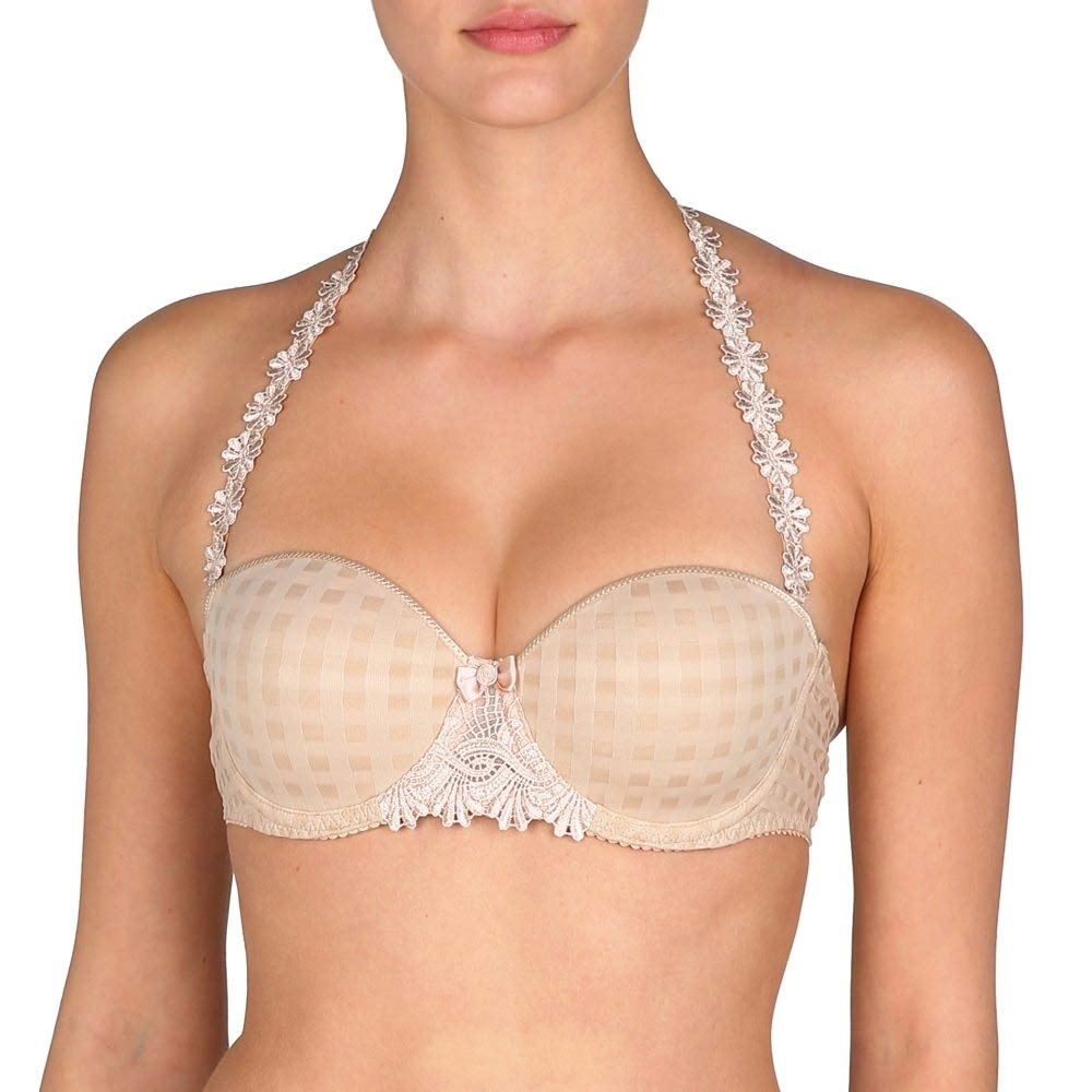 Women's Avero Strapless Convertible Bra 010-0413 | Seamless Multi-Way Push Up Underwire Bra for Wedding, Evening Wear & Special Occasions
