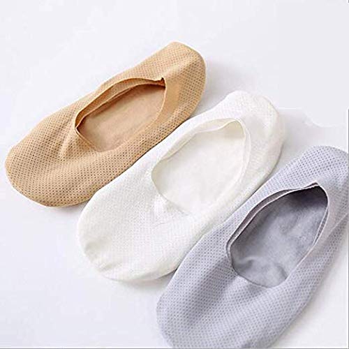 Breathable Ice Silk Socks for Men & Women - 5 Pairs Soft Moisture-Wicking Socks for Running, Hiking & Daily Comfort (Black)