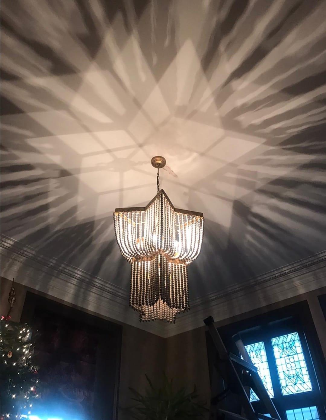 Estrella Crystal Chandelier - Elegant Modern Ceiling Light Fixture for Dining Room, Living Room & Bedroom | Perfect for Home Decor & Wedding Venues