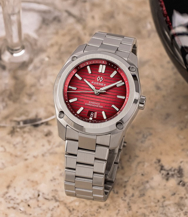 Formex Essence ThirtyNine Chronometer Men's Watch - Swiss Automatic Luxury Timepiece for Business, Travel & Special Occasions