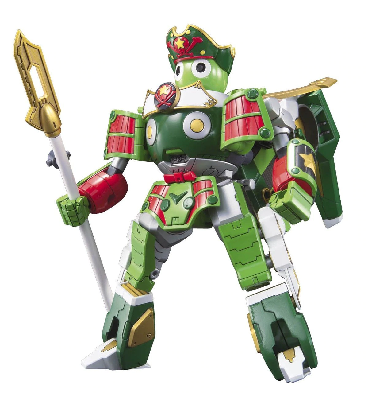 Bandai Kero Pla Keroro Gunso #37 Keroro Pirates King Kerororobo Chou Kaiou (Super Sea King) Mode Sgt. Frog Plastic Model Kit - Anime Collectible for Fans & Model Builders - Perfect for Display, Gifts & Cosplay Props