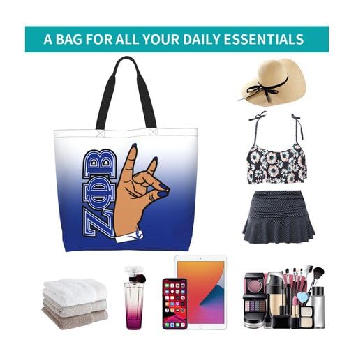 Stylish Large Tote Bag for Women - Reusable Grocery Shopping Bag, Durable Casual Shoulder Handbag - Perfect for Work, Travel & Everyday Use