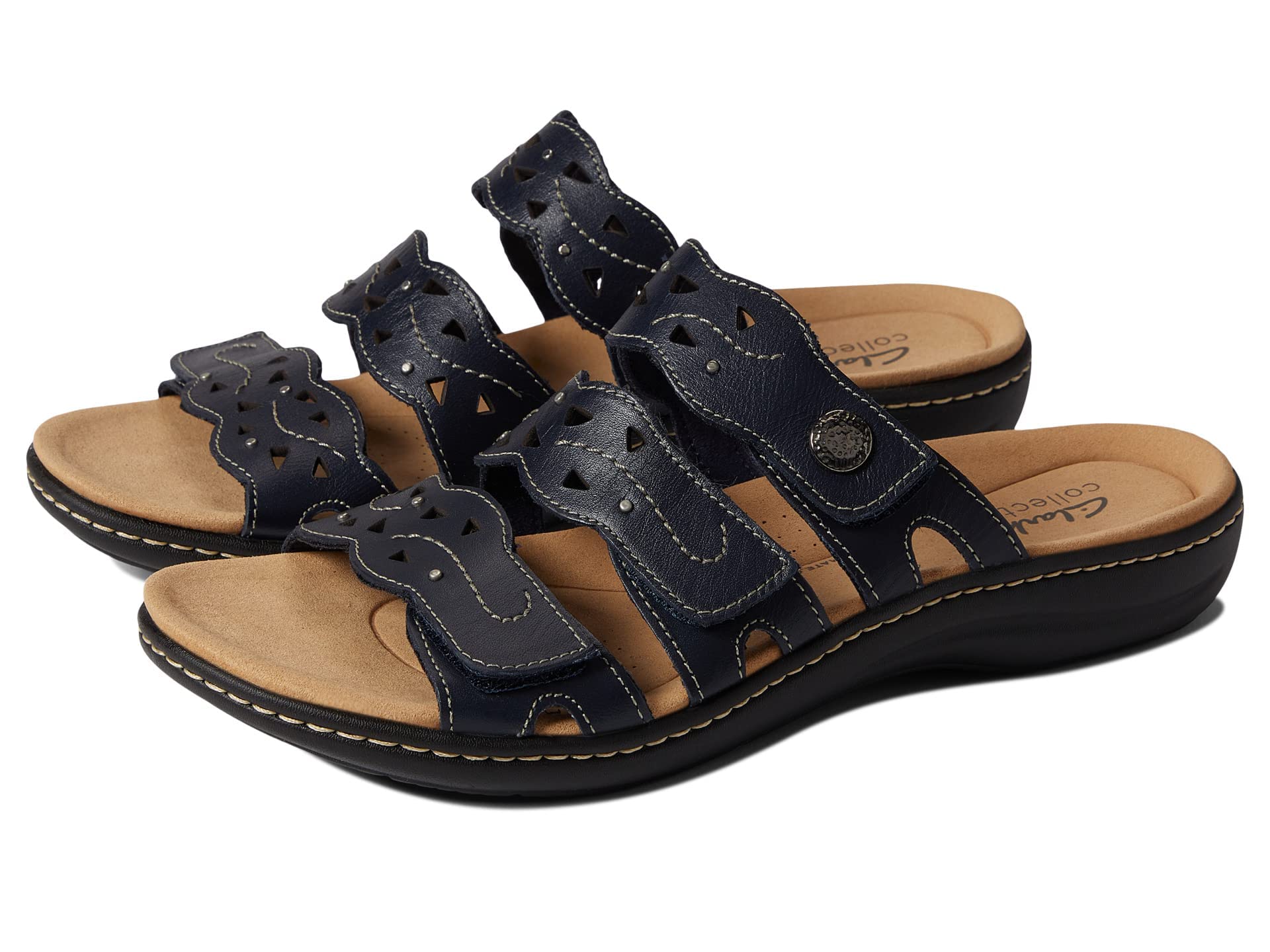 Clarks Women's Laurieann Echo Flat Sandal - Comfortable Casual Sandals for Women | Breathable & Lightweight | Perfect for Beach, Walking & Summer Outfits