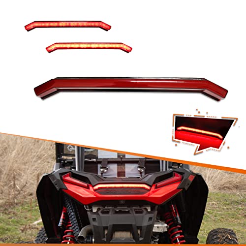Rear Center Tail Brake Lights Red Lens