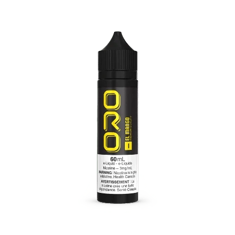 Premium EL Mango ORO E-Liquid 60mL - Sweet Mango Flavor Vape Juice for Vaping Enthusiasts | Perfect for Relaxation & Social Vaping Sessions