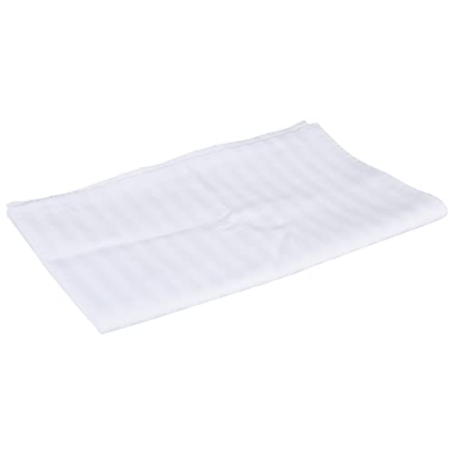 Soft Eco-Friendly SPA Beauty Bed Cover with Face Breath Hole - White 80x190cm - Perfect for Massage, Facial, and Salon Treatments