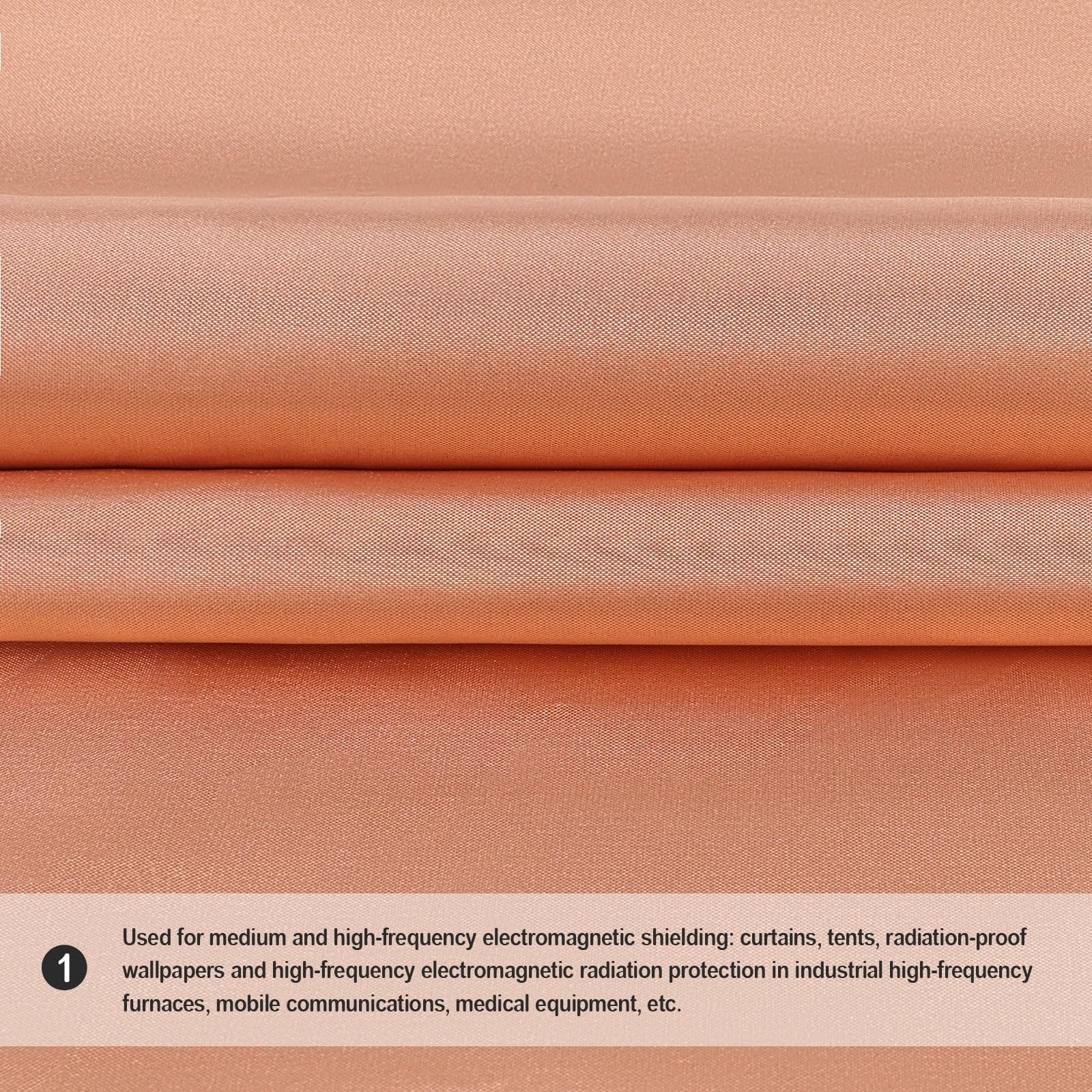 43'' x 156'' Faraday Blanket - EMP Proof Faraday Fabric with RFID/RF Shielding - Blocks Radiowaves & Microwaves - Ideal for Privacy Protection, Electronics Shielding & Emergency Preparedness
