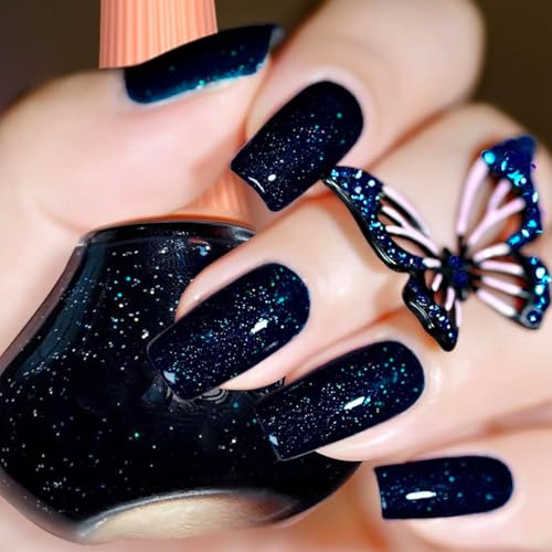 Midnight Blue Glitter