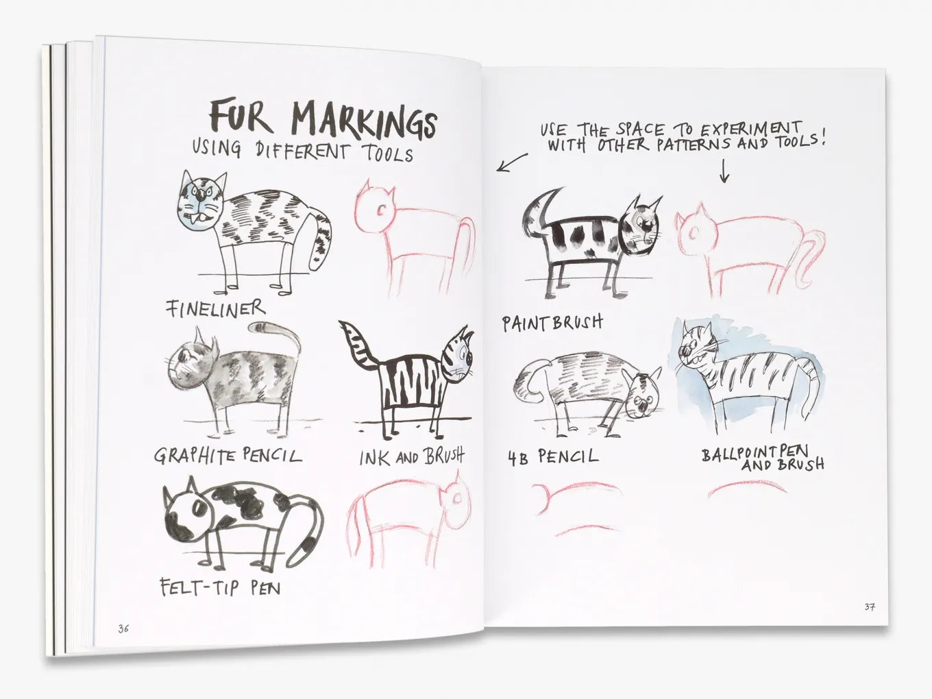Learn How to Draw Cats - Step-by-Step Drawing Guide for Beginners | Perfect for Kids, Artists & Cat Lovers | Home, School & Creative Activities
