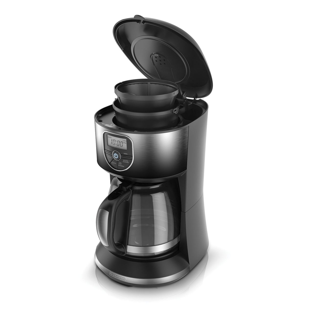 BLACK + DECKER CM4002BFC 12-Cup Programmable Coffee Maker with Auto Shut-Off - Certified Refurbished with Full Warranty - Perfect for Home, Office & Kitchen Use