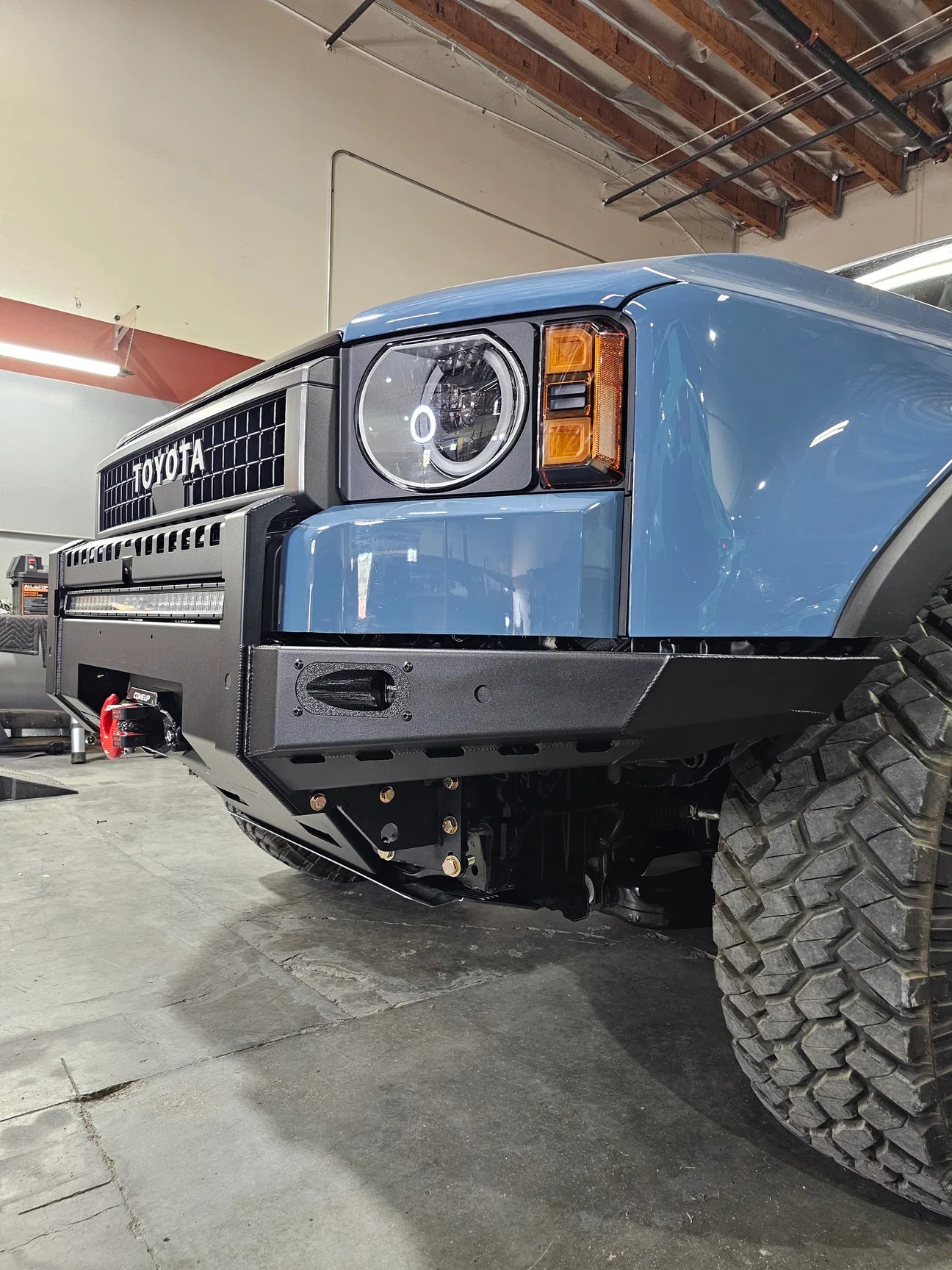 Dissent Off Road Modular Front Winch Bumper for 2024+ Toyota Land Cruiser 250 | Heavy Duty Off-Road Bumper | Perfect for Rock Crawling & Overlanding Adventures