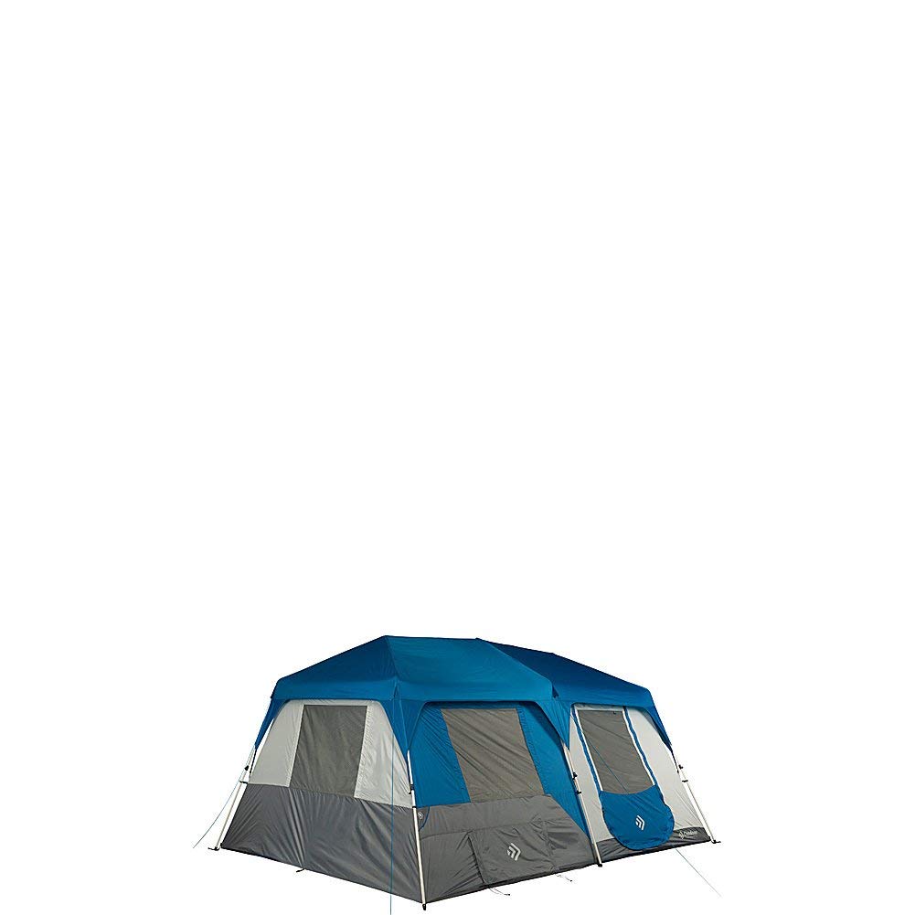 Best Family Camping Tent - 4 Person Instant Setup Waterproof Outdoor Tent for Hiking, Backpacking & Beach Trips
