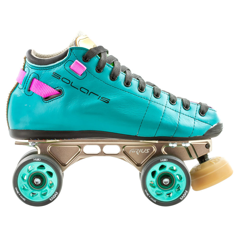 Riedell Custom Solaris/Arius Figure Skating Boot Package - Premium Ice Skating Shoes for Competitive Skaters & Performers - Perfect for Training, Competitions, and Ice Shows
