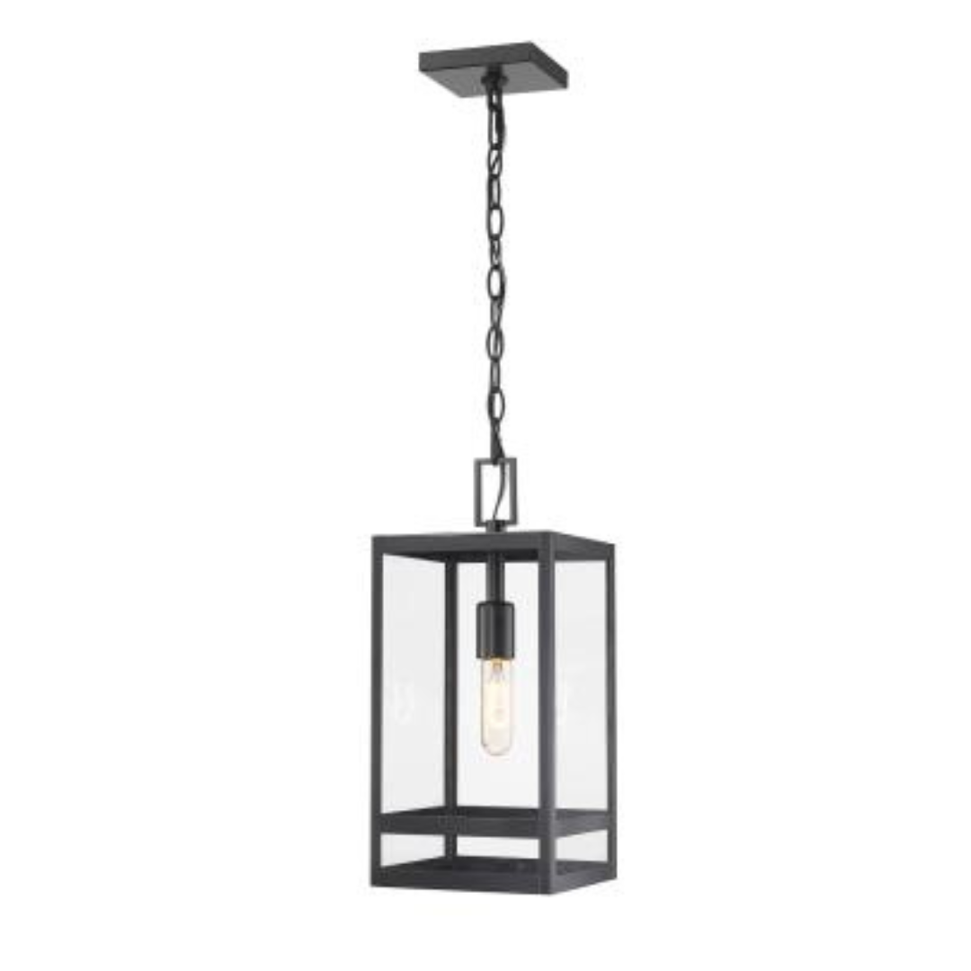 Nance 1 Light Outdoor Pendant - Weatherproof Hanging Light Fixture for Porch, Patio, and Garden - Perfect for Entryway and Backyard Lighting