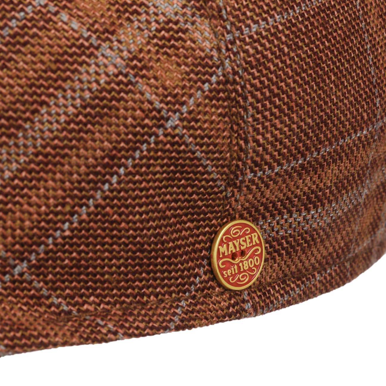 Mayser Sidney Linen Virgin Wool Flat Cap - Classic Men's Newsboy Hat for Casual & Formal Wear - Perfect for Autumn, Winter & Outdoor Activities