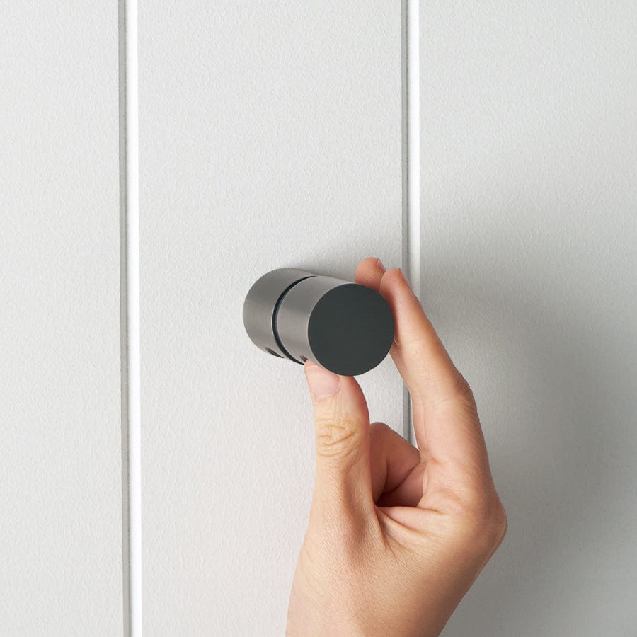 Premium Gunmetal Shower Door Handle - Durable & Stylish Bathroom Upgrade for Modern Homes - Perfect for Glass Shower Enclosures & Bathroom Renovations