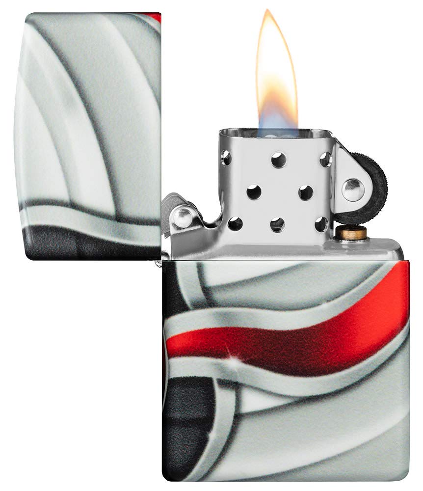 Premium Zippo Windproof Flame Lighters for Outdoor Adventures, Camping & Everyday Use - Classic Refillable Metal Lighter with Lifetime Guarantee