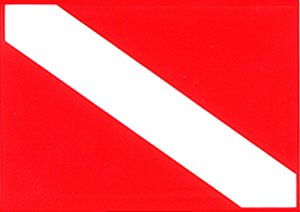 Dive Flag Sticker 2