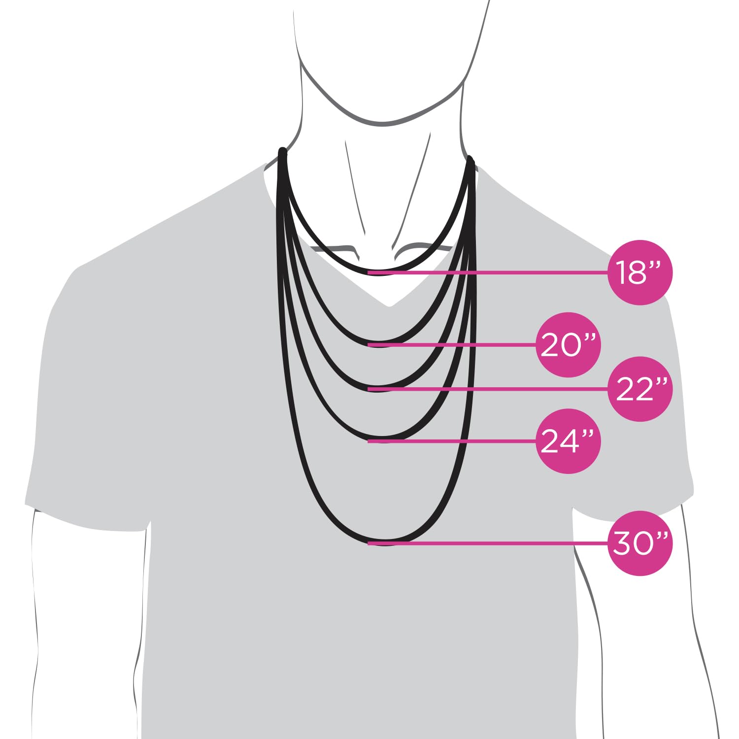 Men's Heavy Solid .925 Sterling Silver Box Chain Necklace - 16/18/20/24/30 Inch - Italian Made Square Venetian Link for Casual & Formal Wear