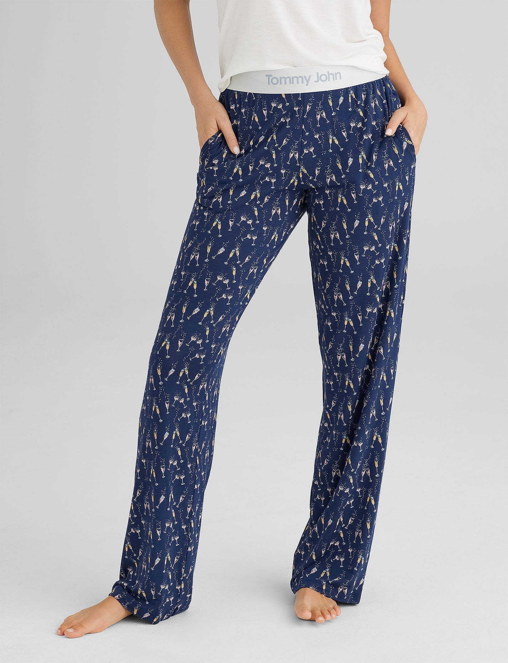 Women's Ultra Soft Second Skin Sleep Pants - Breathable & Comfortable for Nightwear, Lounge & Relaxation at Home