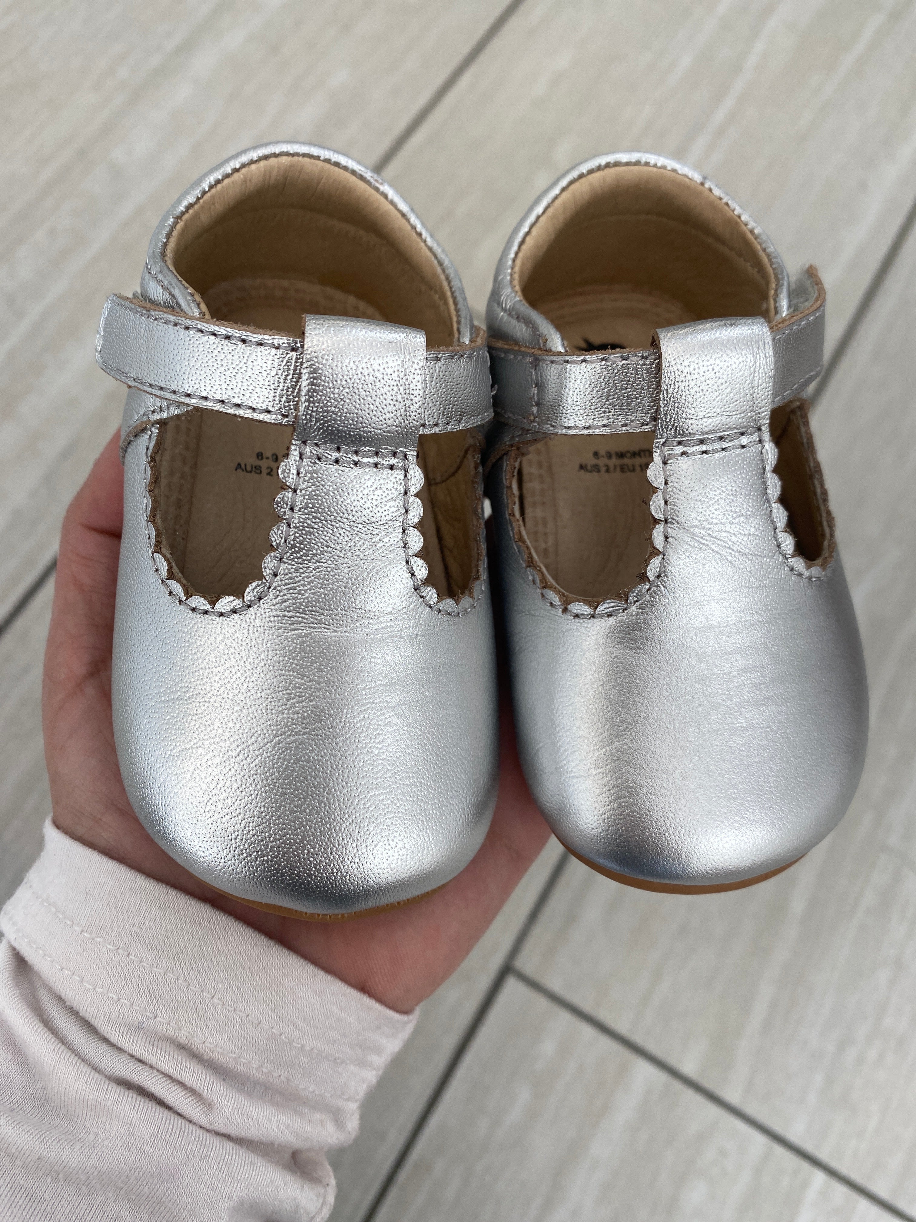 Old Soles Silver Softsole Baby Shoes - Comfortable & Stylish First Walkers for Infants & Toddlers | Perfect for Indoor Play, Outdoor Adventures & Special Occasions