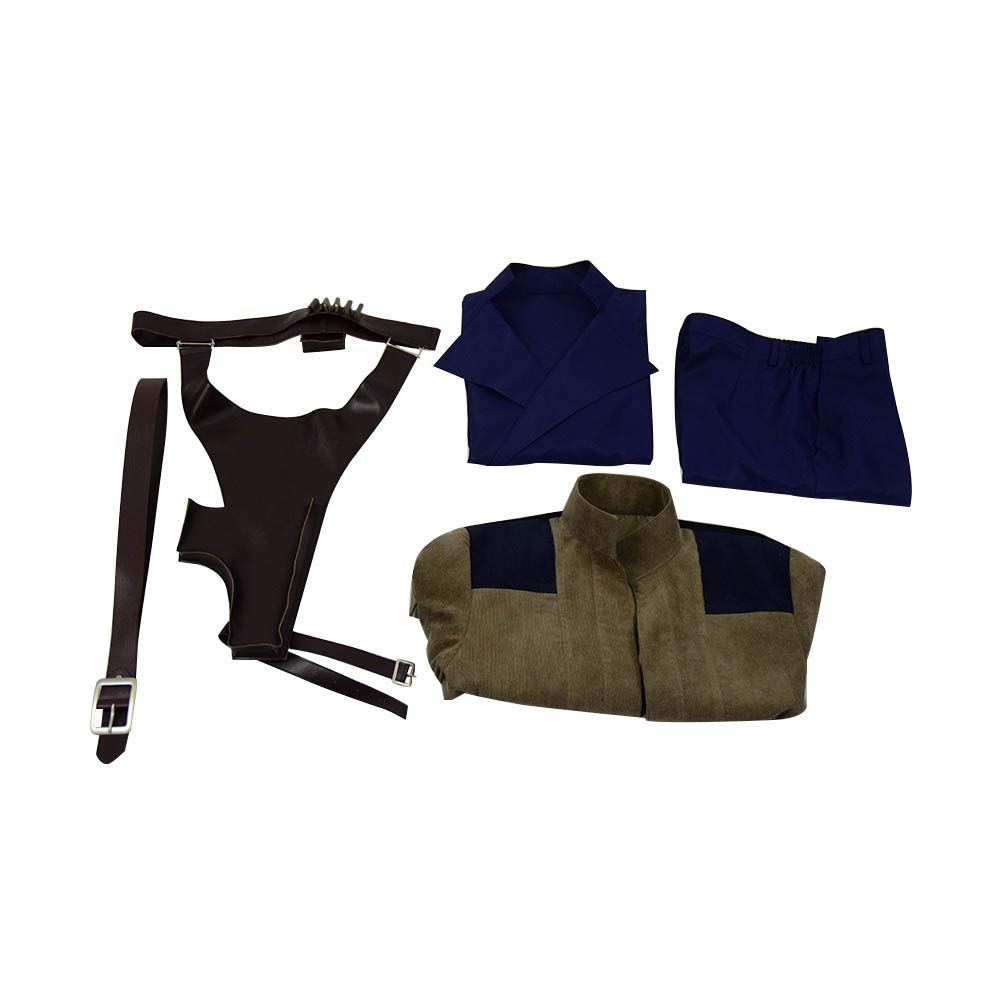 Men's & Kids' Captain Solo Cosplay Costume - Halloween & Christmas Party Outfit for Star Wars Movie Fans | Perfect for Dress-Up, Cosplay Events & Themed Parties