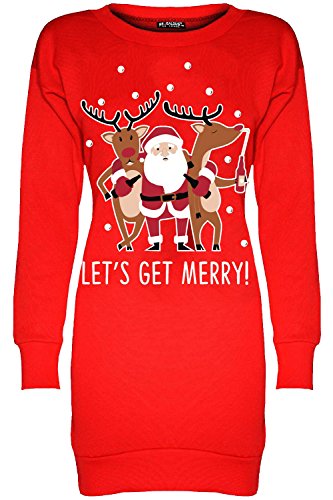 Santa Rudolph Beer Red
