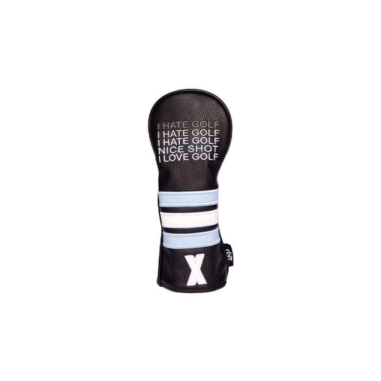 Golf Gods - I Hate Golf Hybrid Cover | Waterproof & Durable Golf Club Headcover | Perfect for Golf Enthusiasts & Beginners | Use on Driving Range or Course