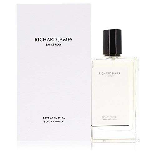Black Vanilla Cologne Spray for Men - Aqua Aromatica Serendipity Love 3.5 oz | Long-Lasting Fragrance | Perfect for Date Night, Office & Special Occasions