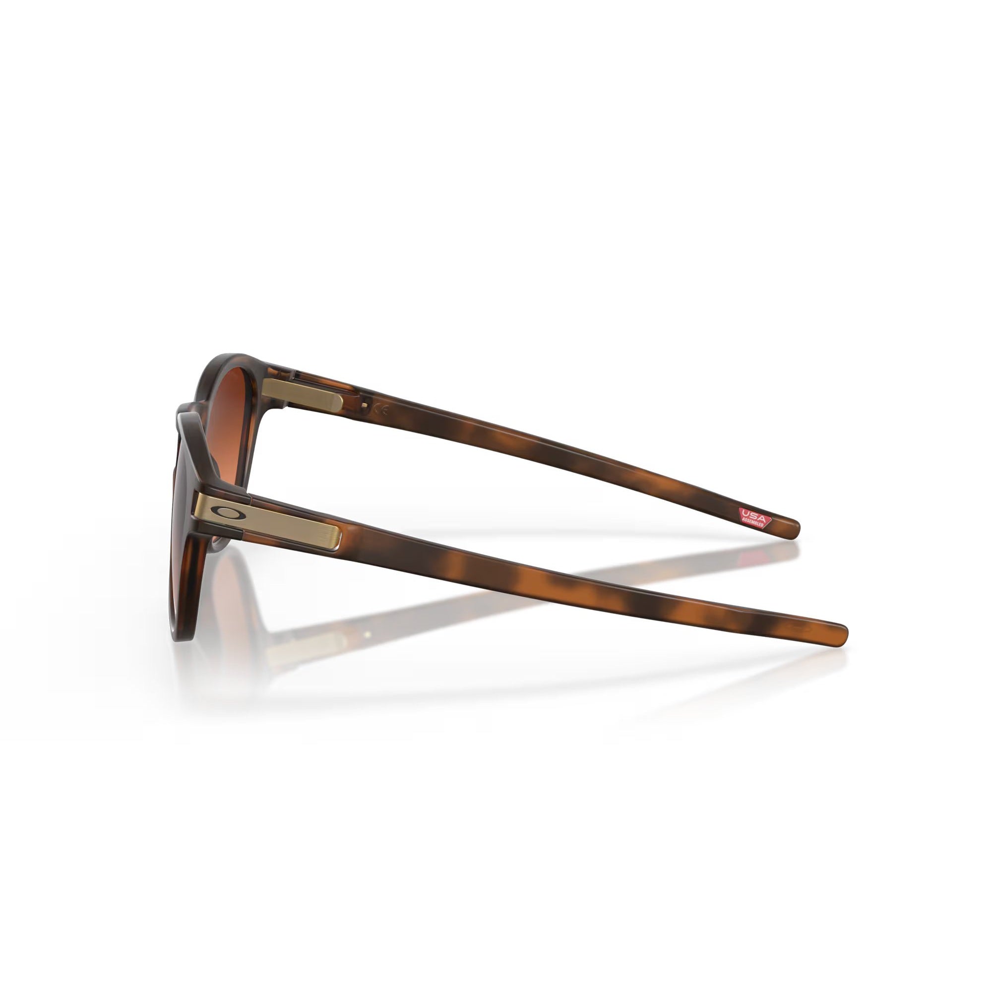 Oakley Latch Sunglasses - Matte Brown Tortoise Frame with Polarized Lenses for Men & Women - Perfect for Outdoor Sports, Driving & Beach Activities