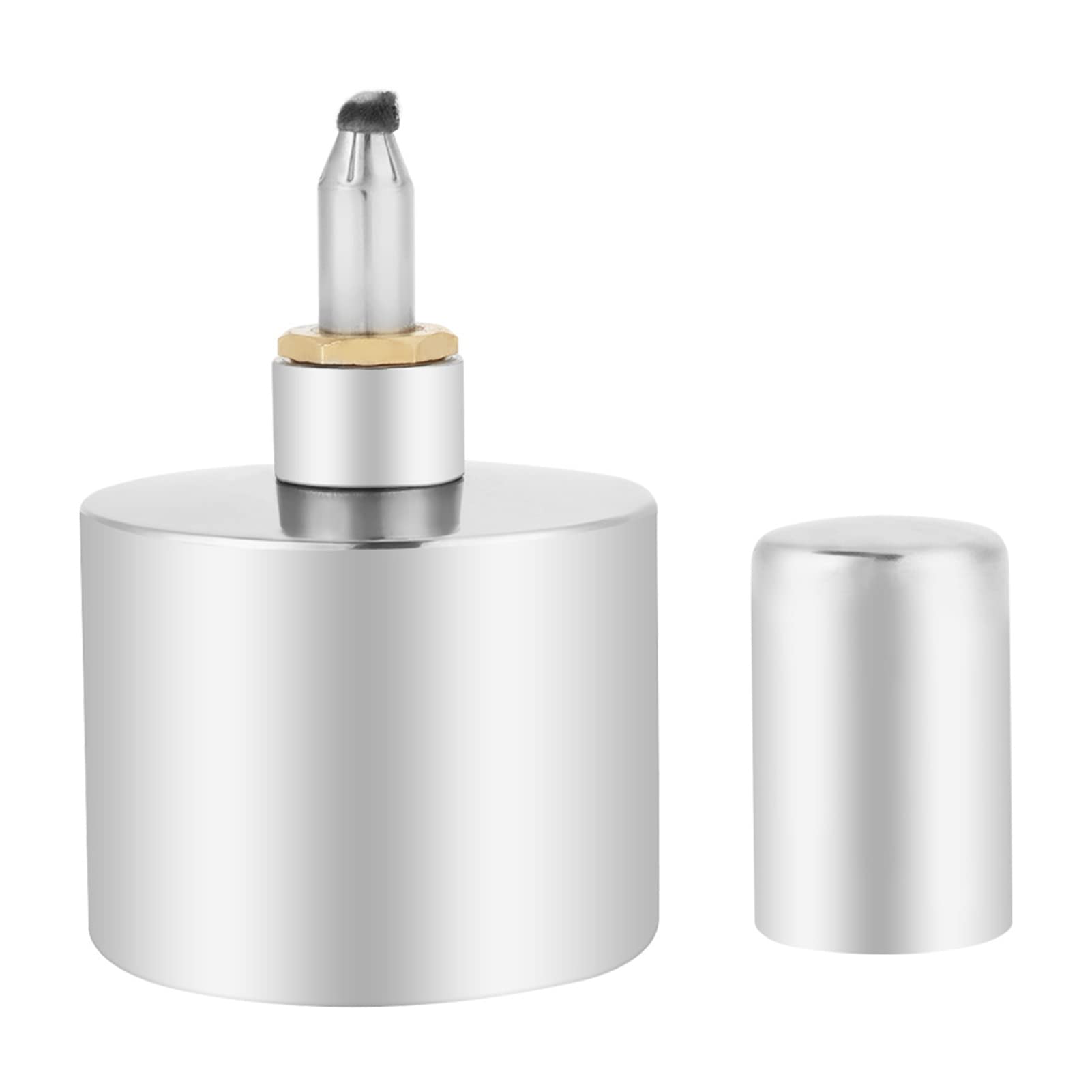 200ml 304 Stainless Steel Alcohol Lamp with Wick - Thickened Lab Burner for Biology, Chemistry & Dental Experiments | Perfect for Science Labs, Classroom Demonstrations & Professional Use