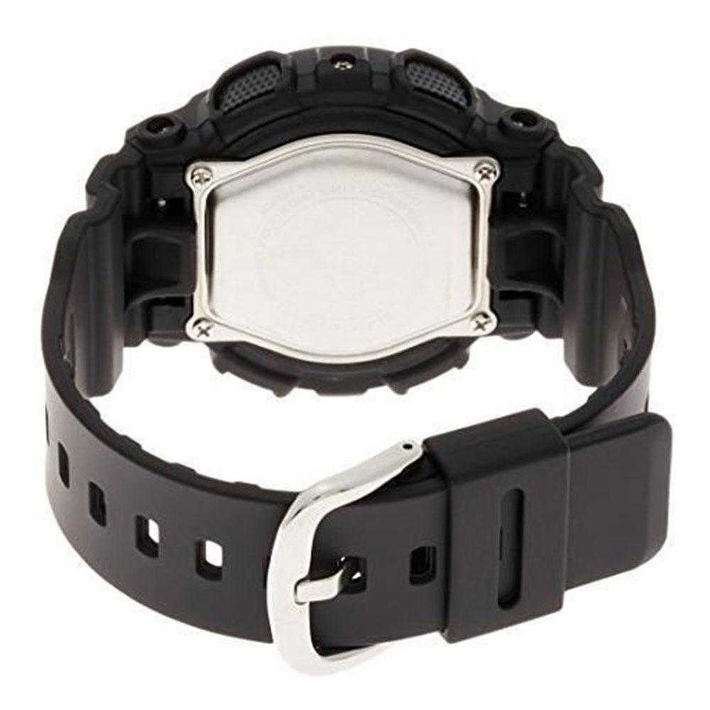 CASIO BABY-G BA-120-1BDR Digital Quartz Watch for Women - Black Resin Band, Shock Resistant, Water Resistant - Perfect for Sports, Fitness & Outdoor Activities