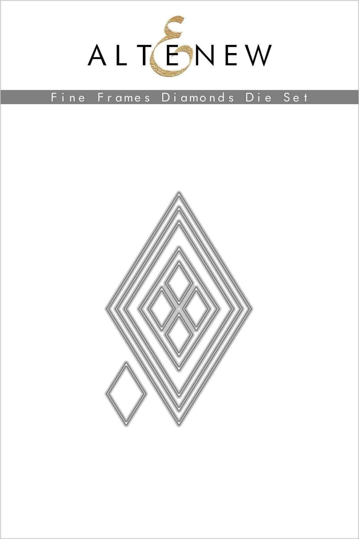 Fine Frames Diamond Die Set for Jewelry Making - Precision Cutting Tools for Metal Stamping, Engraving & Crafting