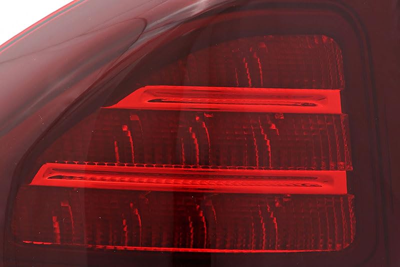2014-2017 Jeep Compass LED Tail Lights Replacement Set - Driver & Passenger Side - Durable & Bright Brake Lights for Night Driving & Off-Road Adventures